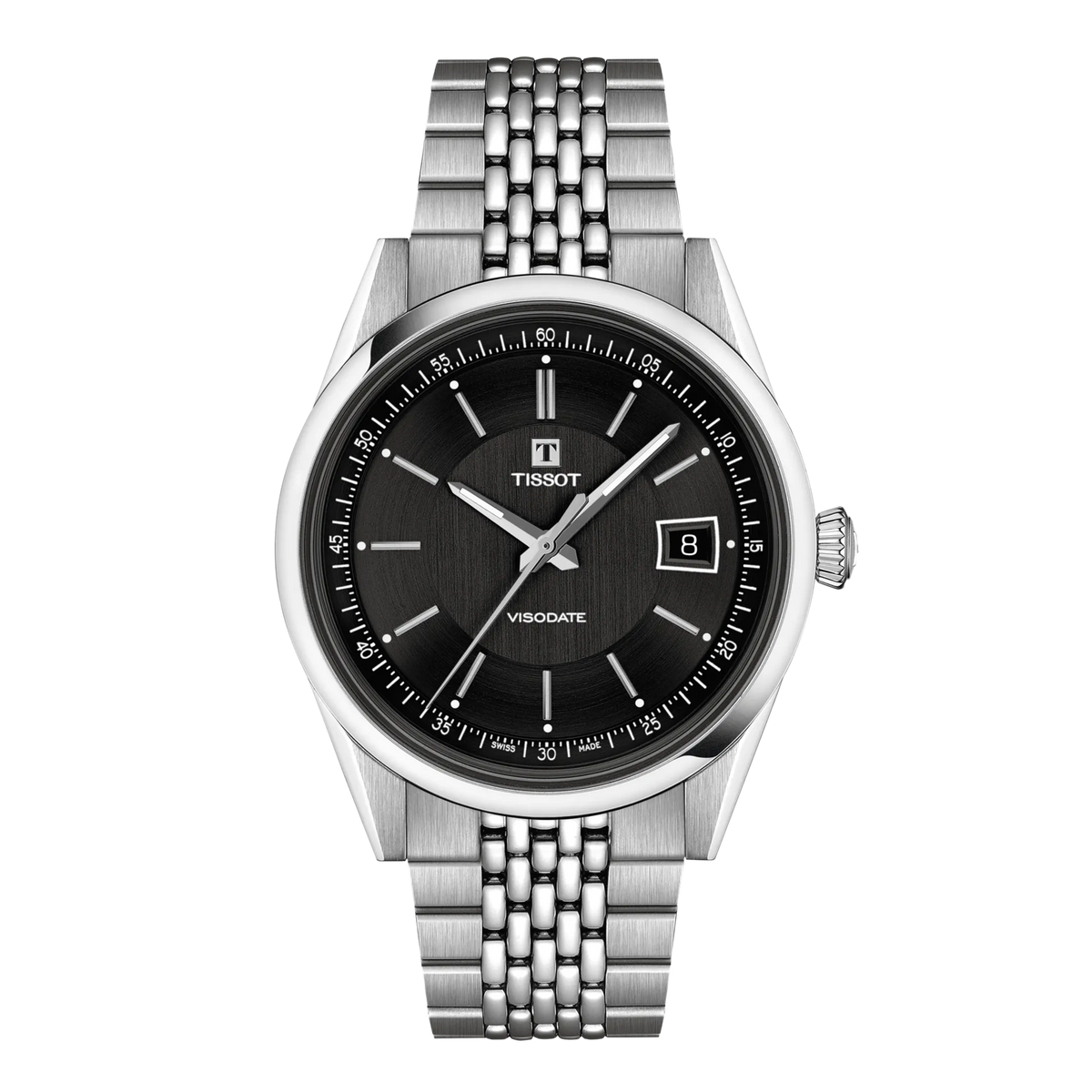 TISSOT Visodate 39mm Watch T1574071105100