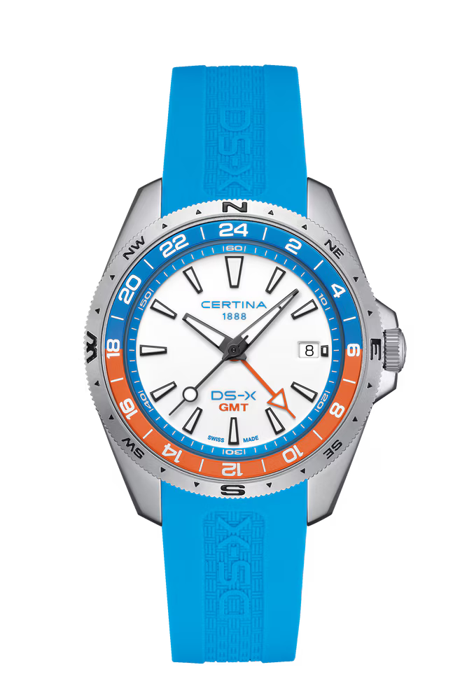 CERTINA DS-X GMT 41MM WATCH C0474521701100