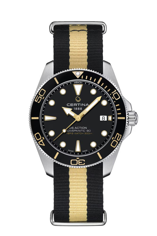 CERTINA DS Action Diver 40.5mm MENS Watch C0484071805101