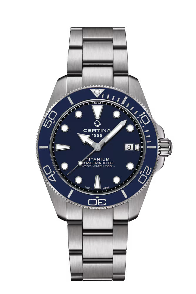 CERTINA DS Action Diver Titanium 40.5mm Mens Watch C0484074404100