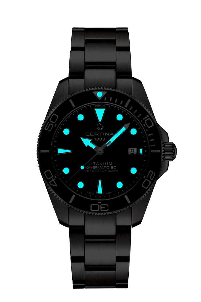 CERTINA DS Action Diver Titanium 40.5mm Mens Watch C0484074404100