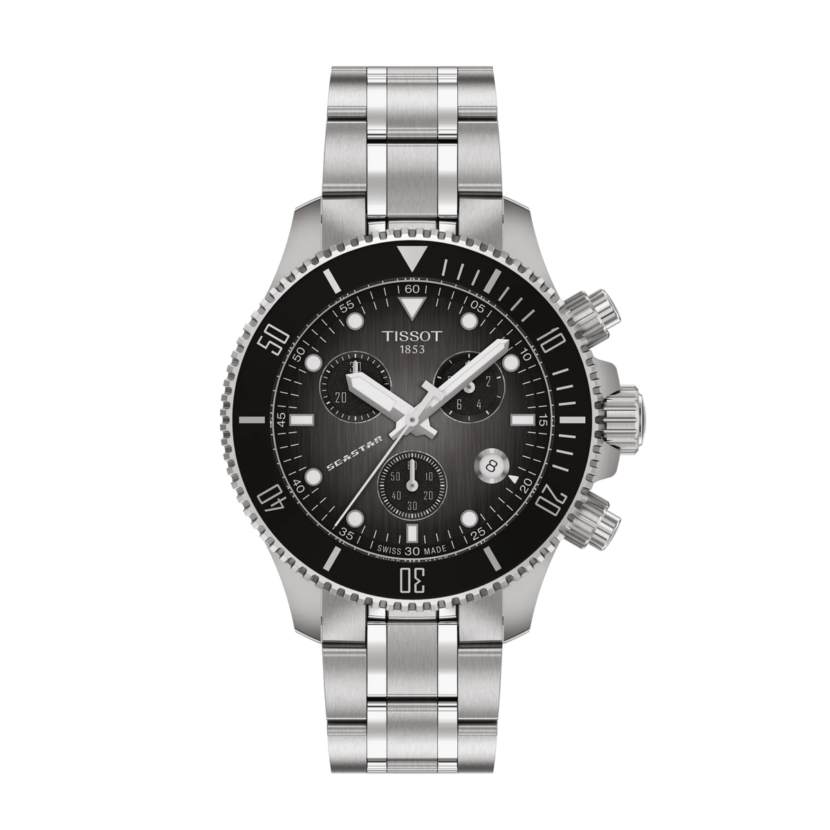 TISSOT Seastar 1000 Quartz Chronograph 38mm Watch T1202171106100