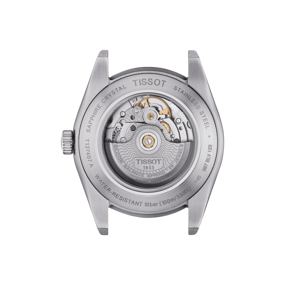 TISSOT T-Classic Gentleman Powermatic 80 40mm Mens Watch T1274071104100