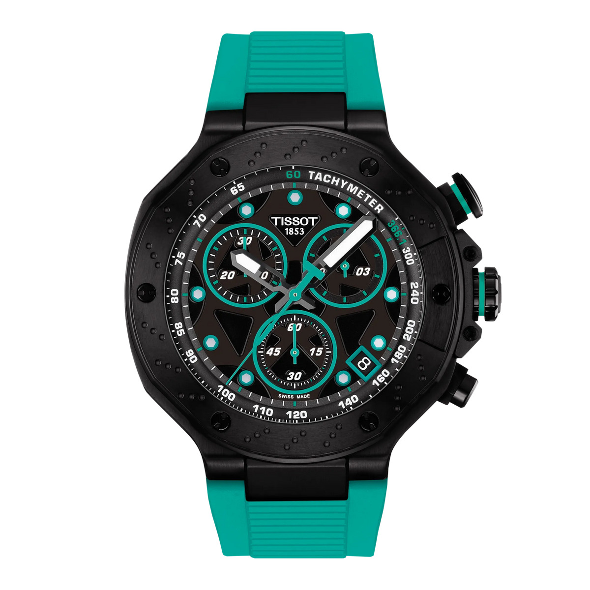 Tissot T-Race Quartz Chronograph 45mm Mens Watch T1414173705101