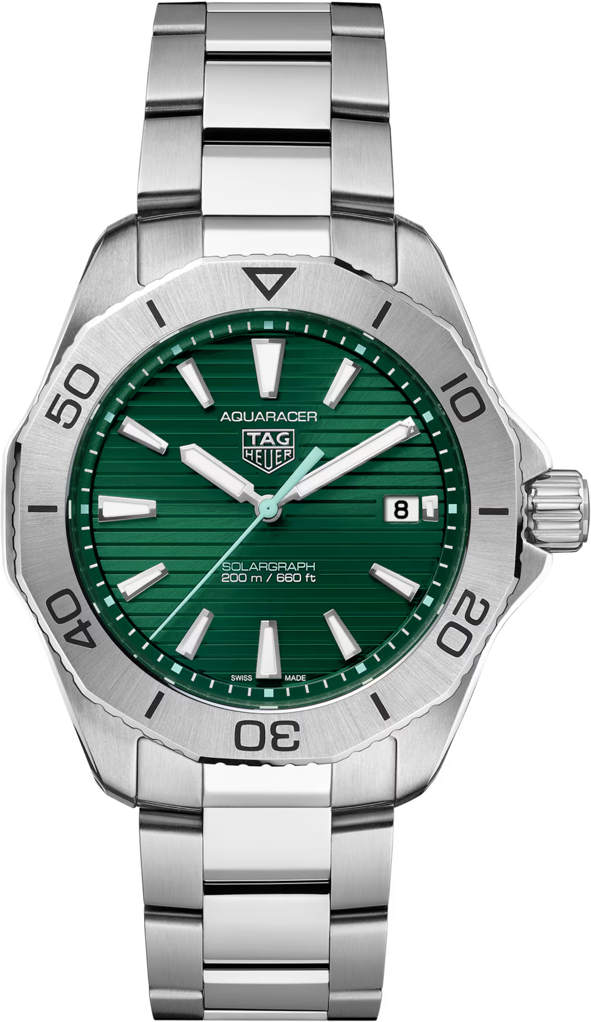 TAG Heuer Aquaracer Professional 200 Solargraph 40mm Mens Watch WBP1115.BA0000