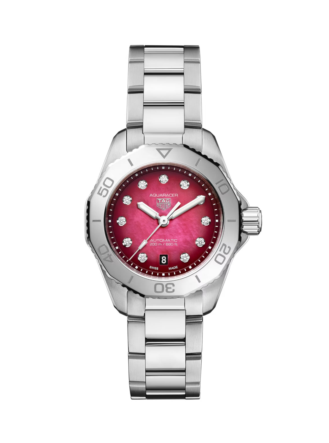 TAG Heuer Aquaracer Professional 200 30mm Ladies Watch WBP2414.BA0622