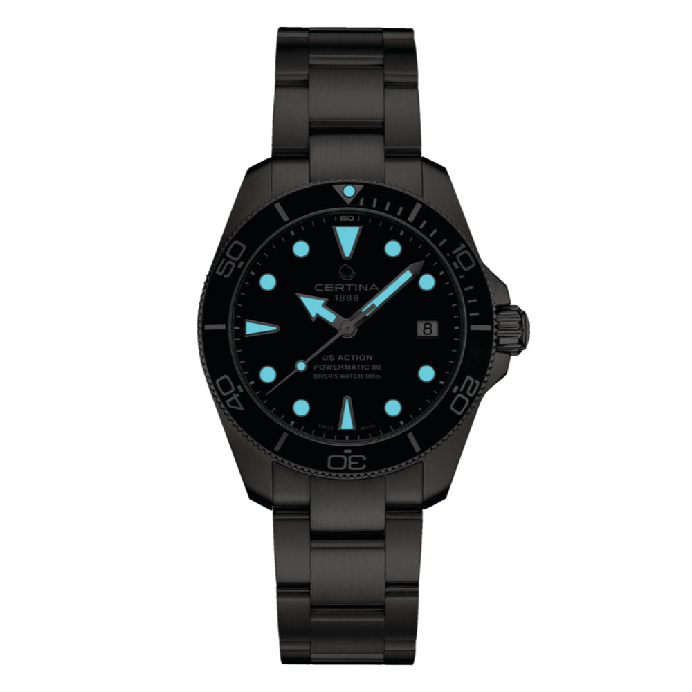 CERTINA DS Action Diver 38mm Unisex Watch C0328071109100
