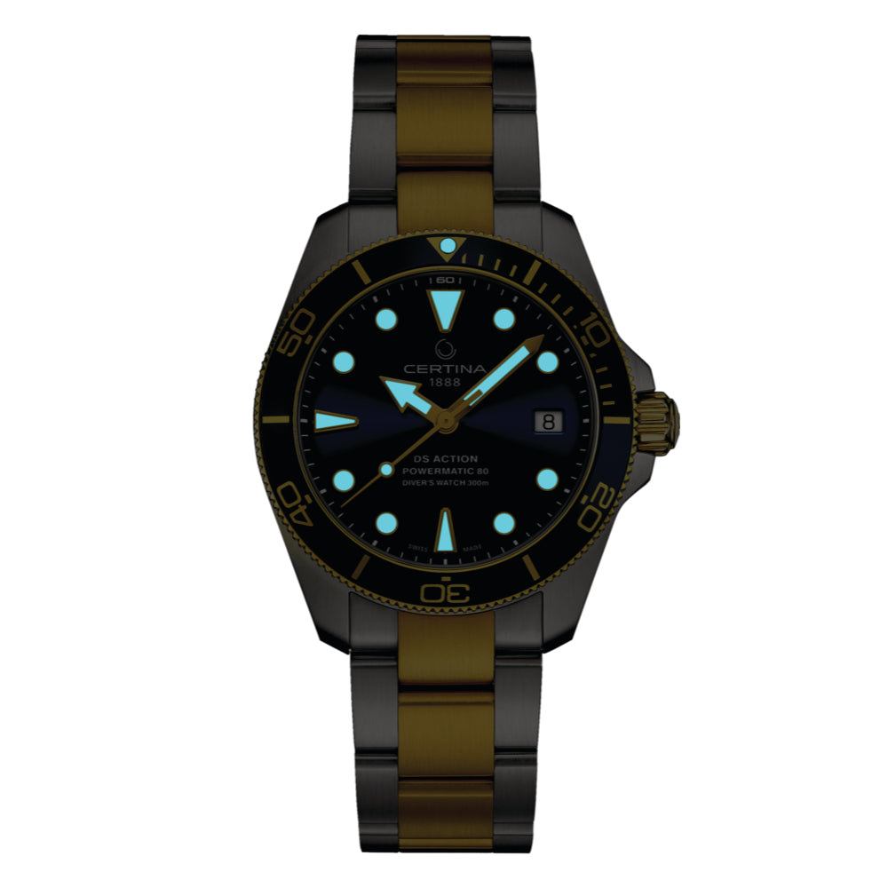 CERTINA DS Action Diver Sea Turtle Conservancy Special Edition 38mm Unisex Watch C0328072204110
