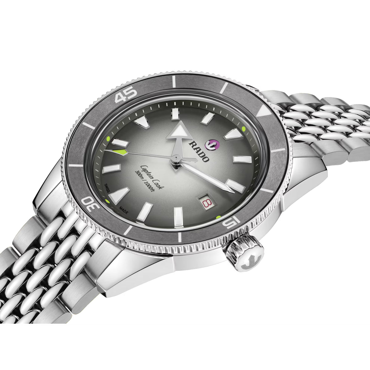 RADO Captain Cook X Tennis Limited Edition Automatic 39mm Watch R32222108