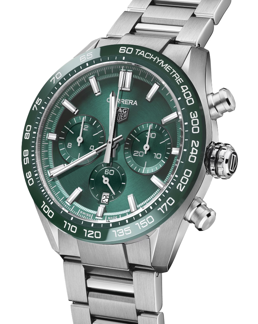 Carrera Chronograph 44mm Mens Watch CBN2A1N.BA0643