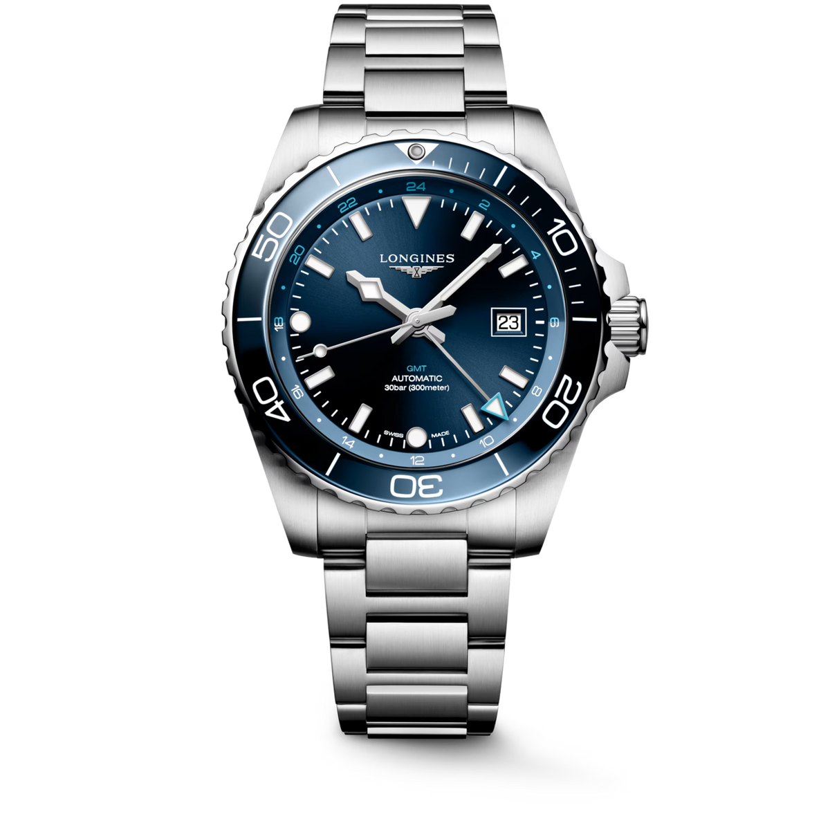 Longines Hydroconquest GMT 43mm Mens Watch L38904966