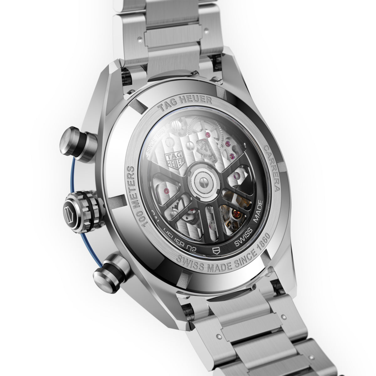 TAG Heuer- Men's Carrera Calibre Heuer 02 Watch CBN2A1B.BA0643