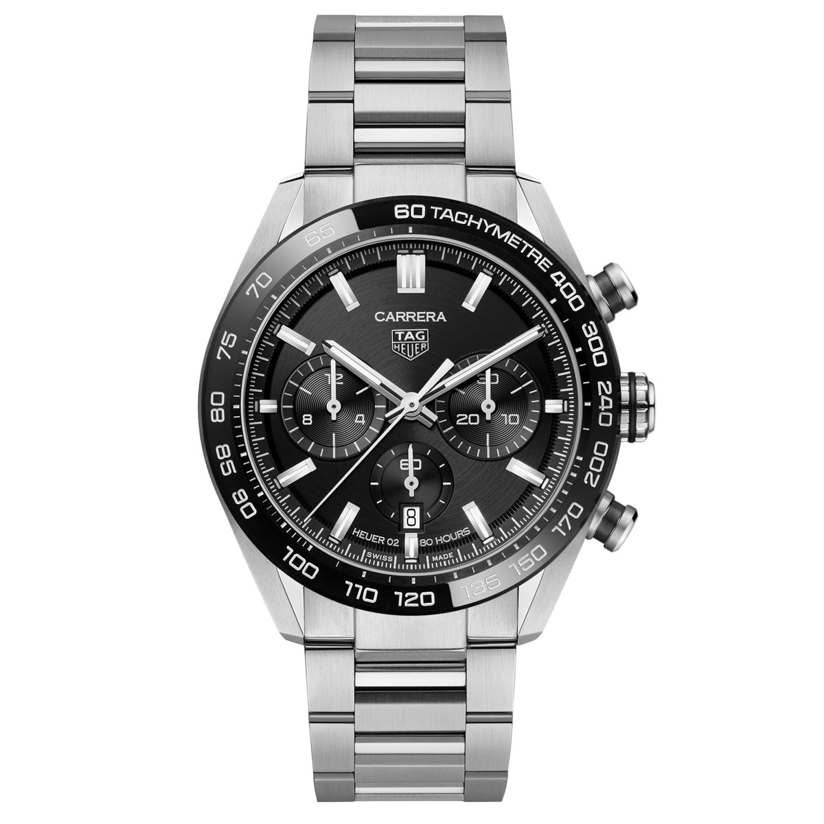 TAG Heuer- Men's Carrera Calibre Heuer 02 Watch CBN2A1B.BA0643