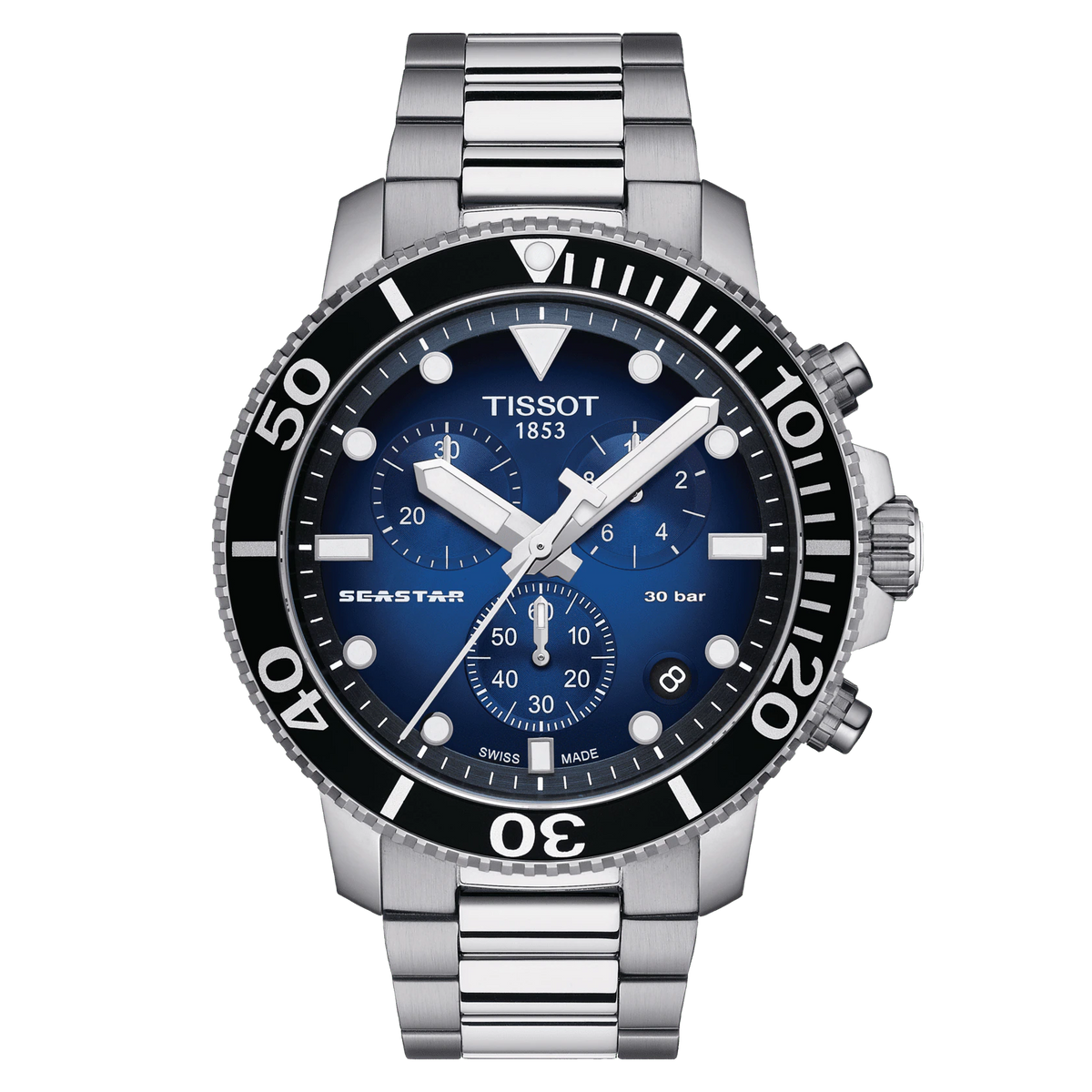 T-Sport Seastar 1000 Chronograph 45mm Mens Watch T1204171104101