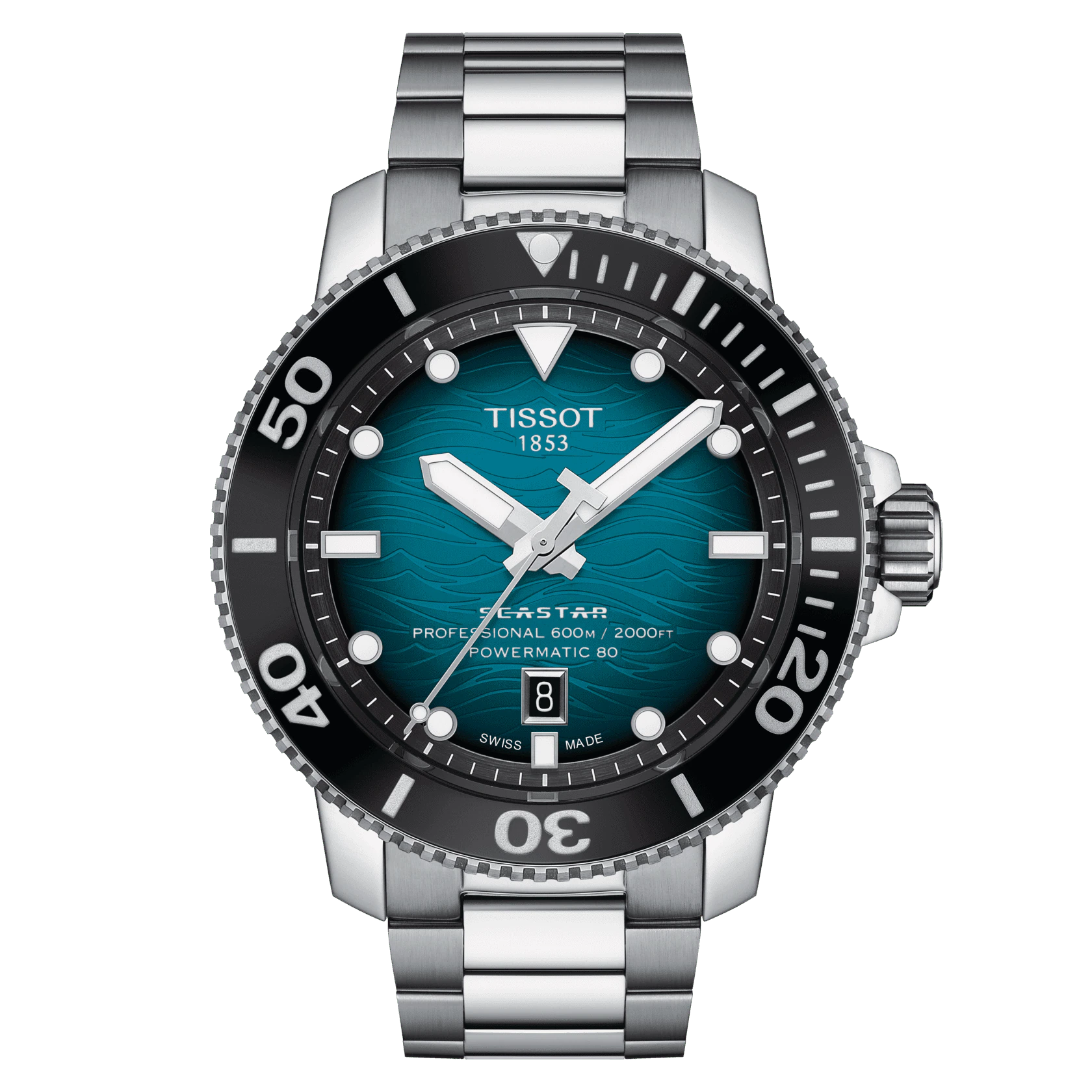 TISSOT T Sport Seastar 2000 Professional Powermatic 80 46mm Mens Watch
