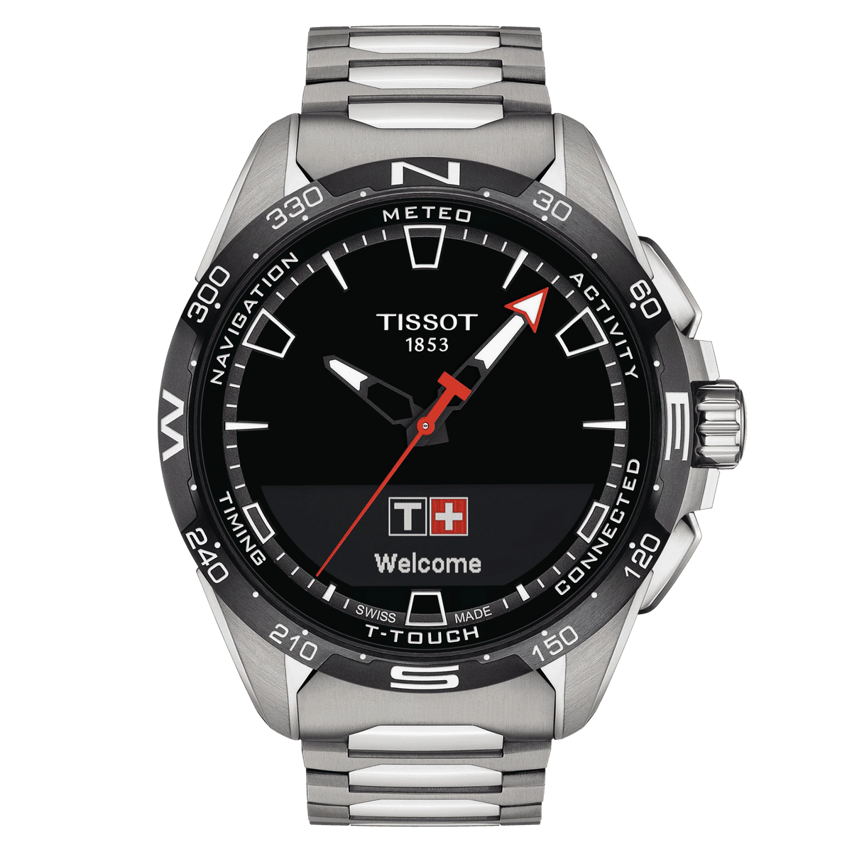 T-Touch Connect Solar 47mm Mens Watch T1214204405100