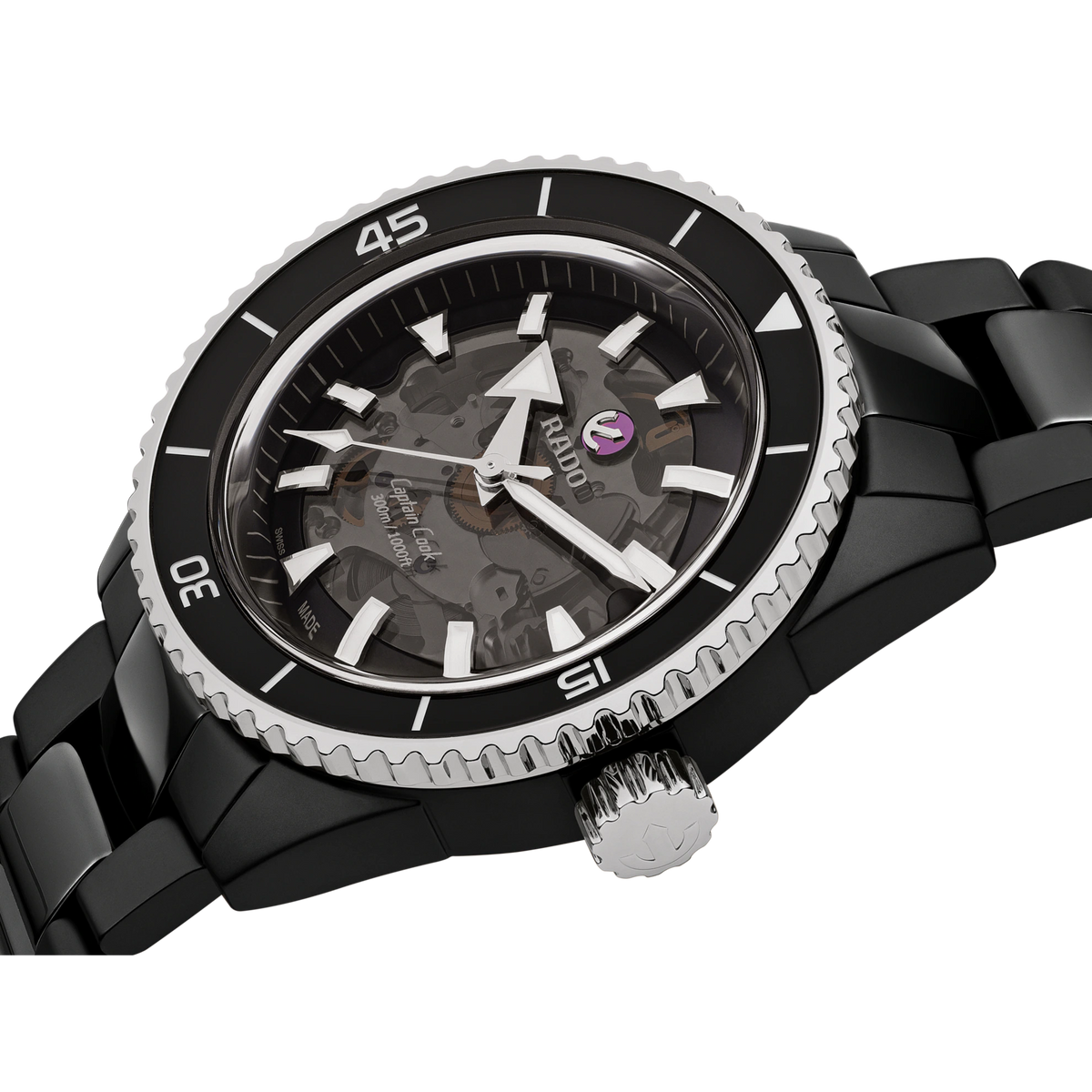 Captain Cook High-Tech Ceramic 43mm Mens Watch R32127152