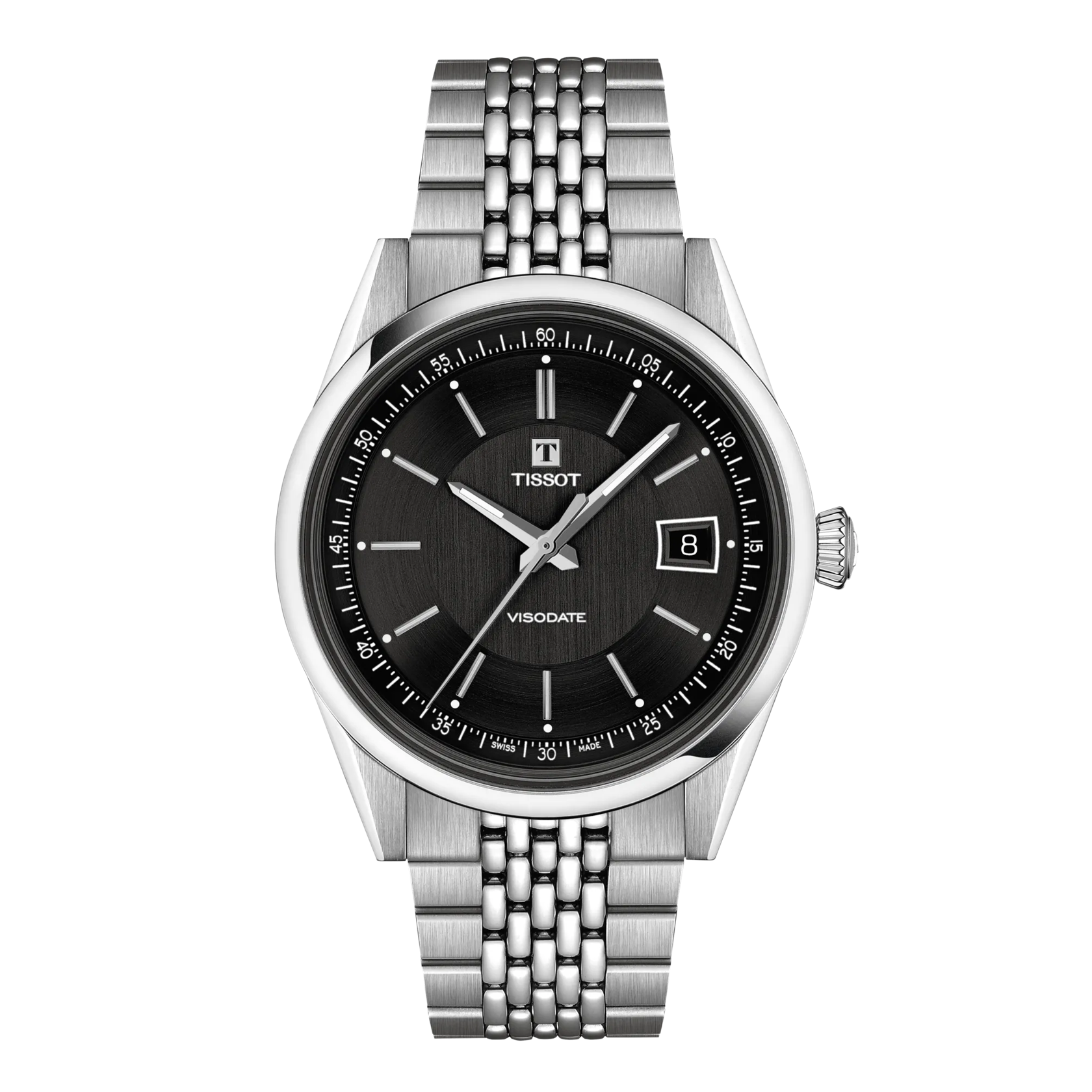 TISSOT Visodate 39mm Watch T1574071105100