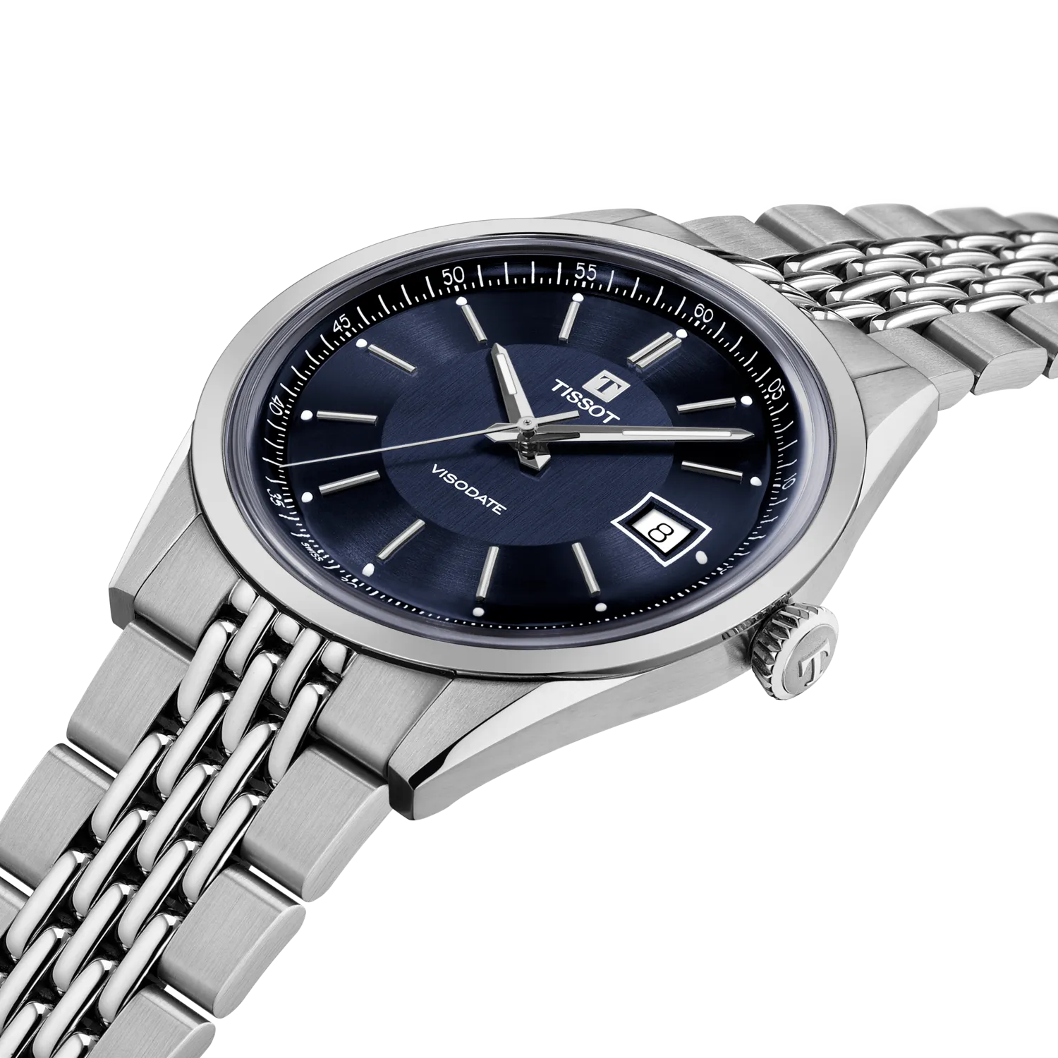 TISSOT Visodate 39mm Watch T1574071104100