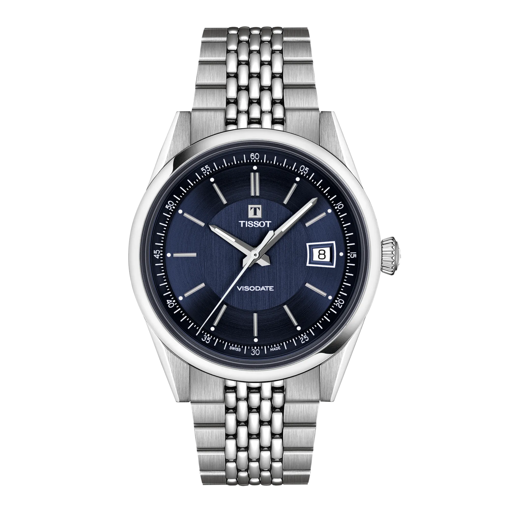 TISSOT Visodate 39mm Watch T1574071104100