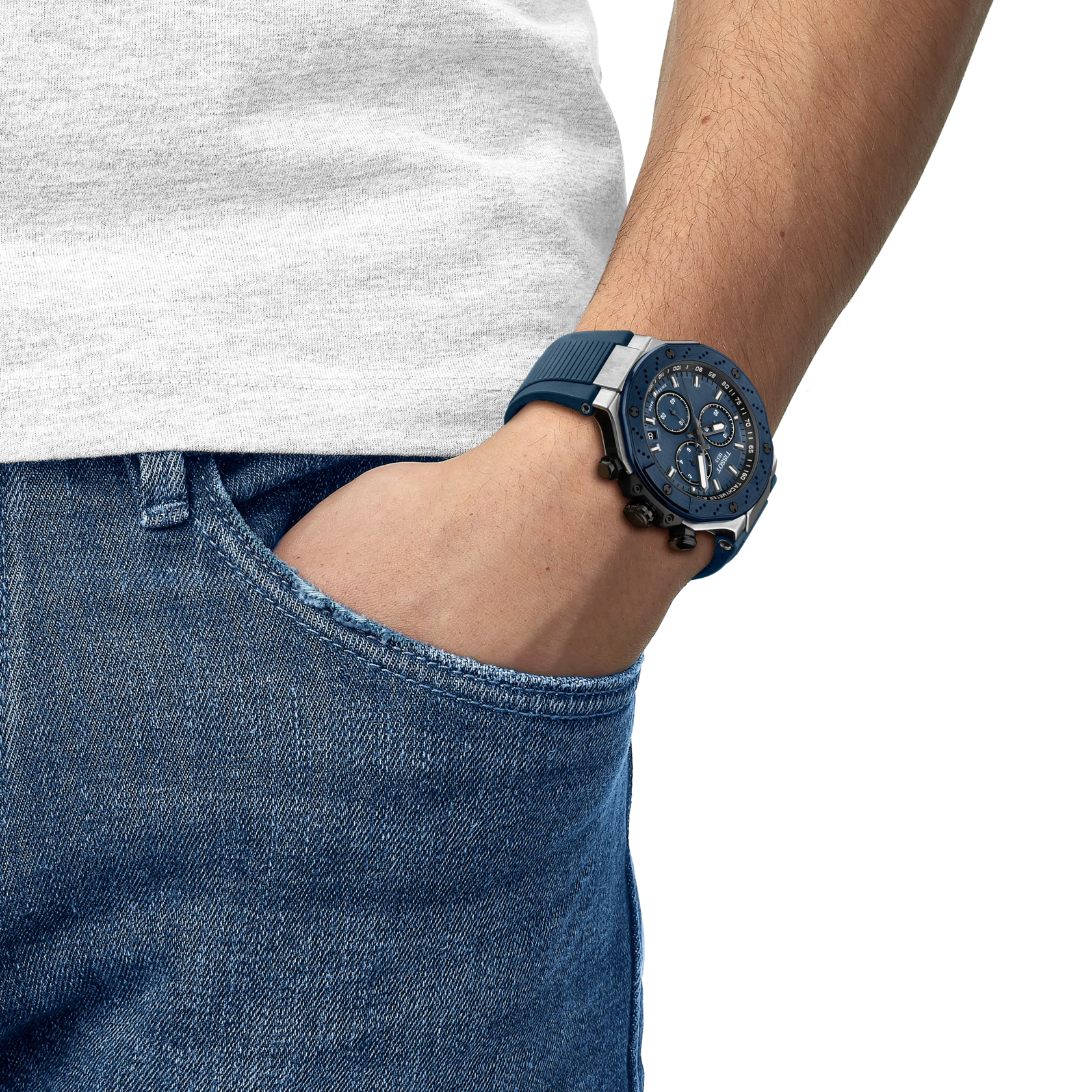 Tissot T-Race Quartz Chronograph 45mm Mens Watch T1414172704100