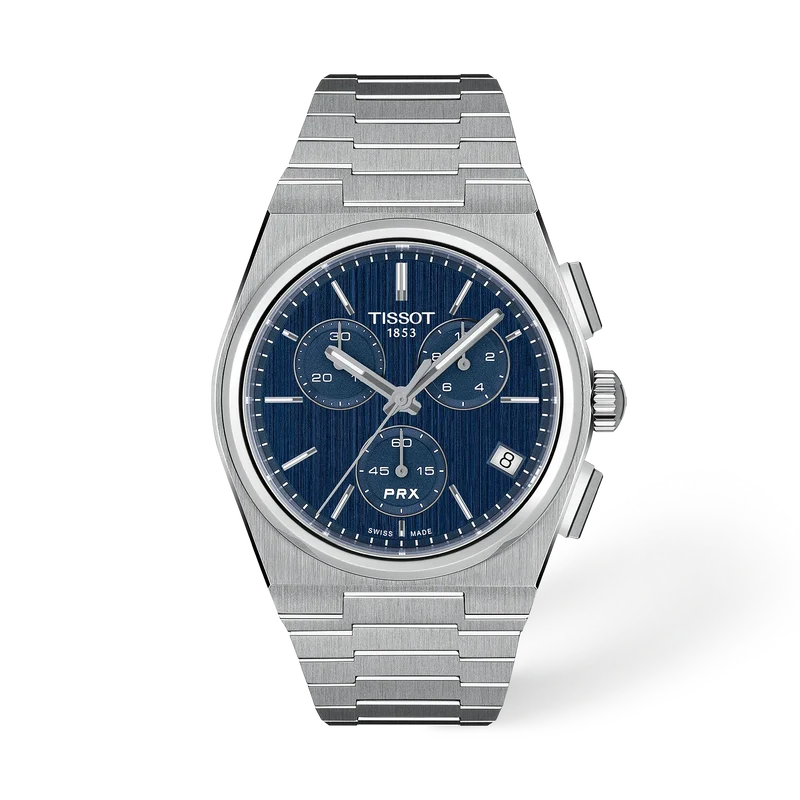 Tissot PRX 41mm Chronograph Mens Watch T1374171104100