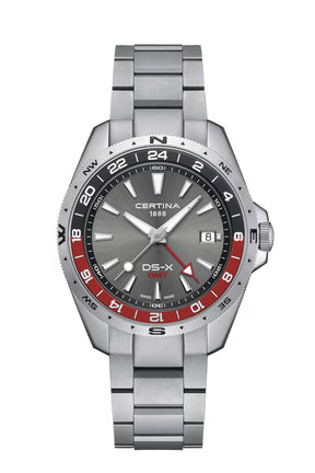CERTINA DS-X GMT 41MM WATCH C0474521108101