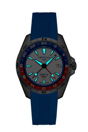 CERTINA DS-X GMT 41MM WATCH C0474521701100