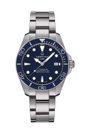 CERTINA DS Action Diver Titanium 40.5mm Mens Watch C0484074404100