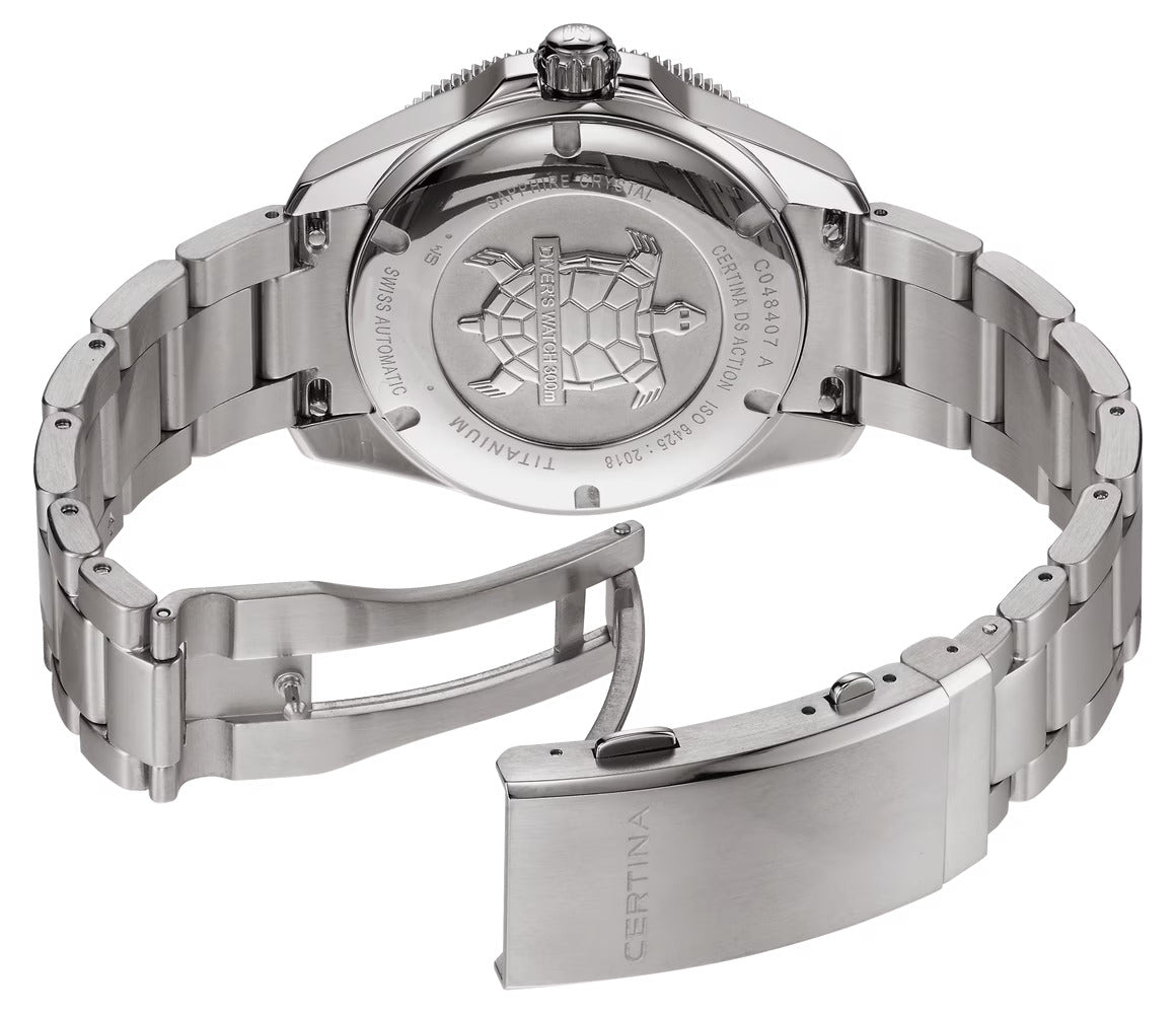 CERTINA DS Action Diver Titanium 40.5mm Mens Watch C0484074404100