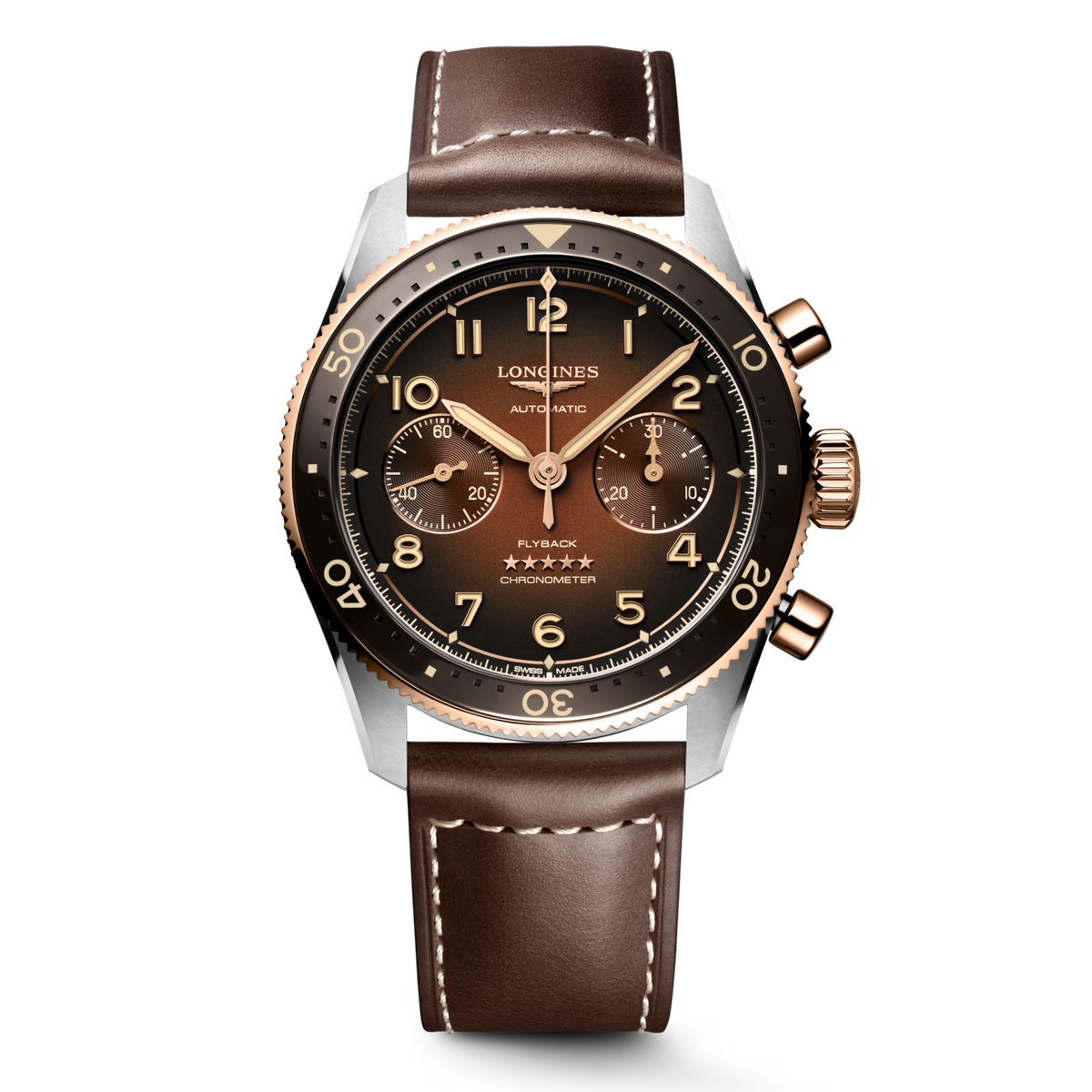 Longines Spirit Flyback 42mm Mens Watch L38215592