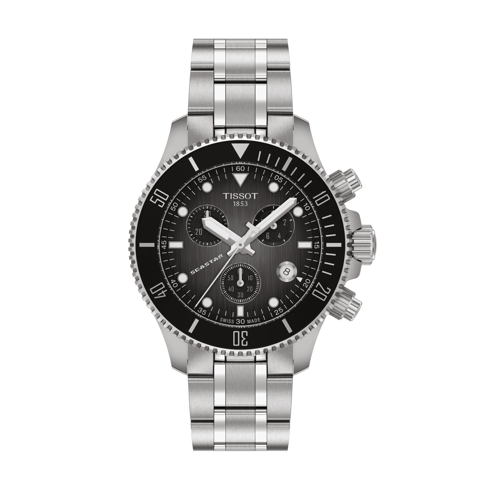 TISSOT Seastar 1000 Quartz Chronograph 38mm Watch T1202171106100