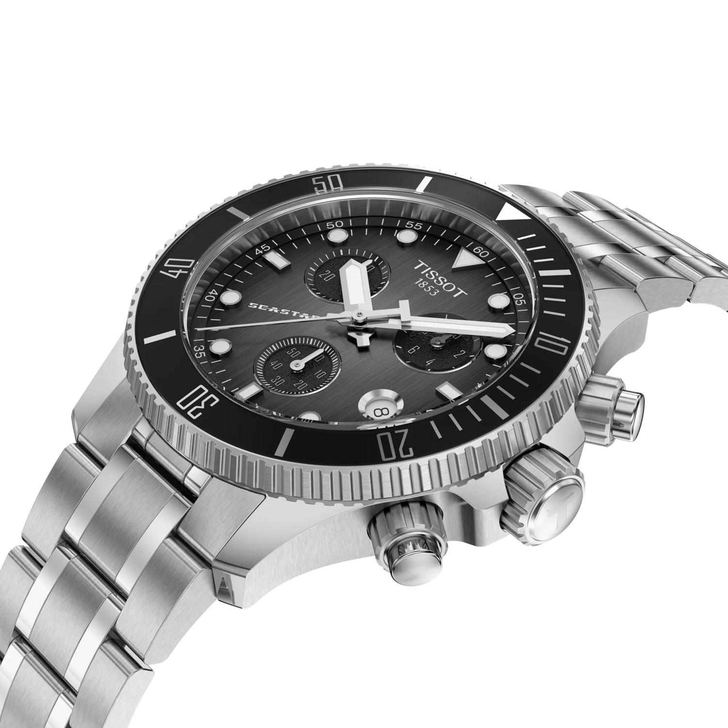 TISSOT Seastar 1000 Quartz Chronograph 38mm Watch T1202171106100