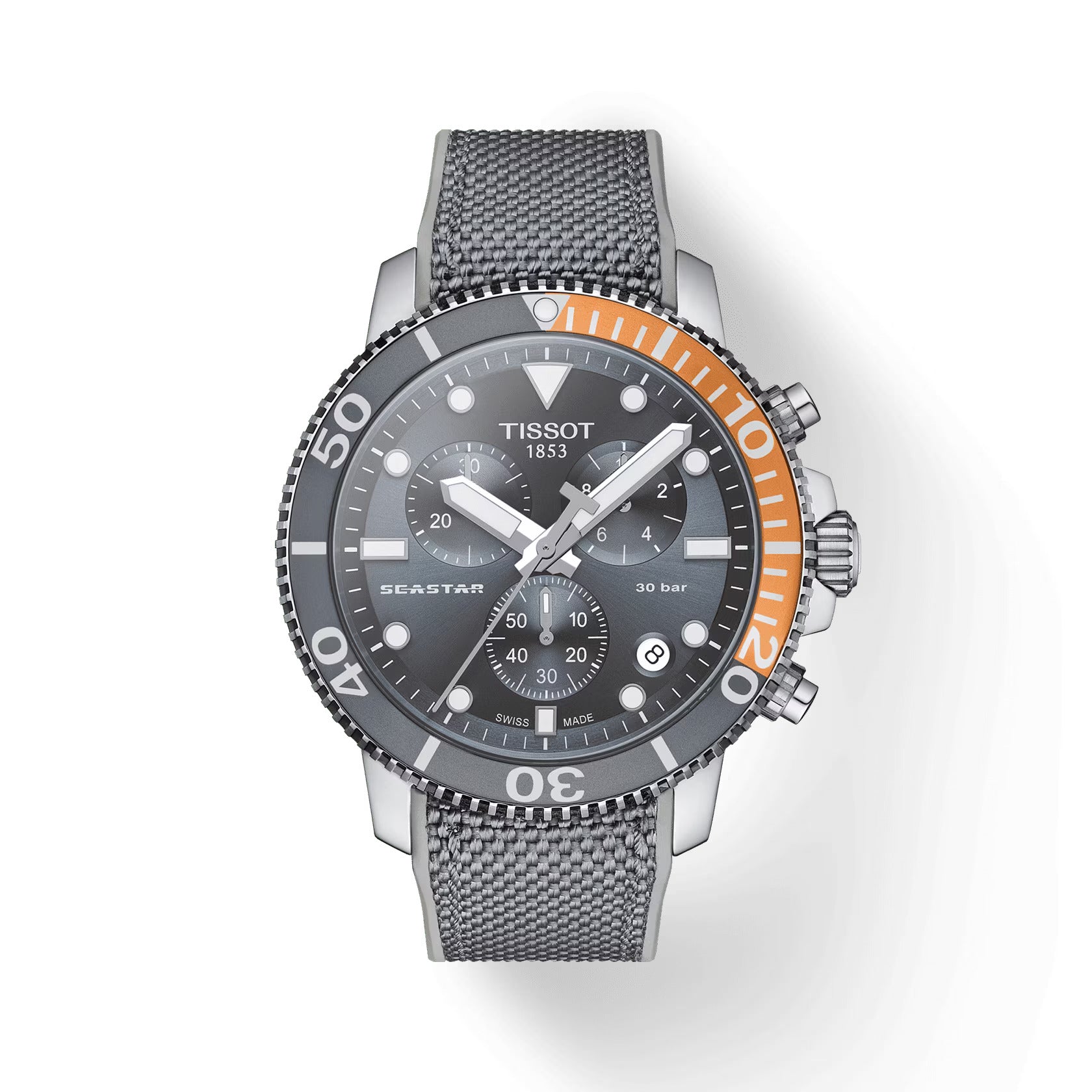 TISSOT T-Sport Seastar 1000 Chronograph 45mm Mens Watch T1204171708101