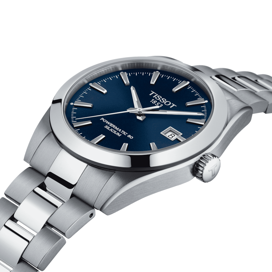 TISSOT T-Classic Gentleman Powermatic 80 40mm Mens Watch T1274071104100