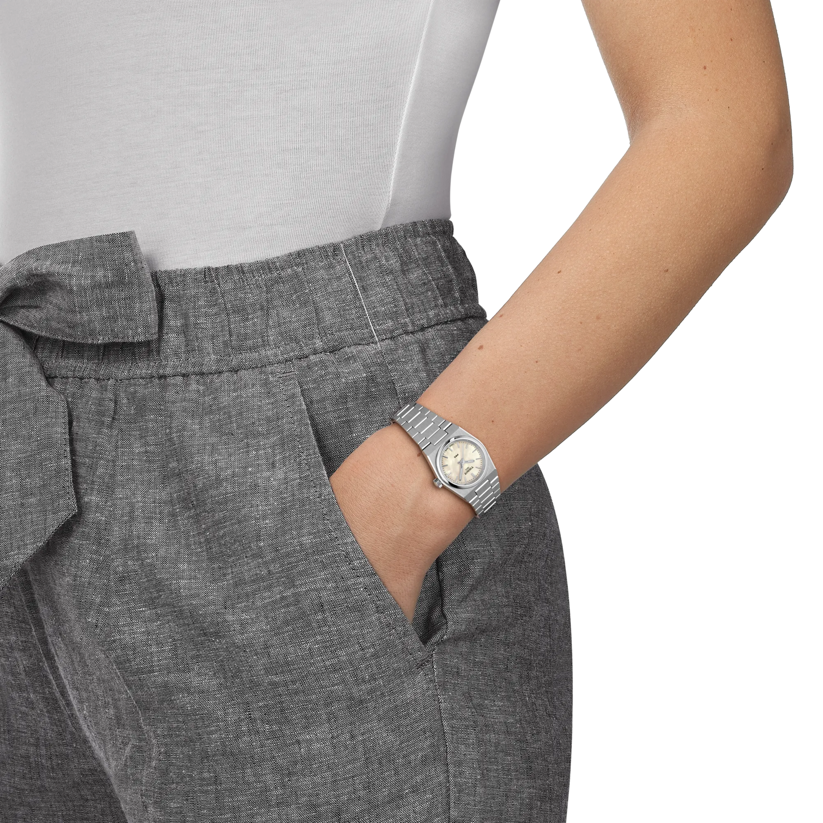TISSOT T-Classic PRX 25mm Ladies Watch T1370101111100