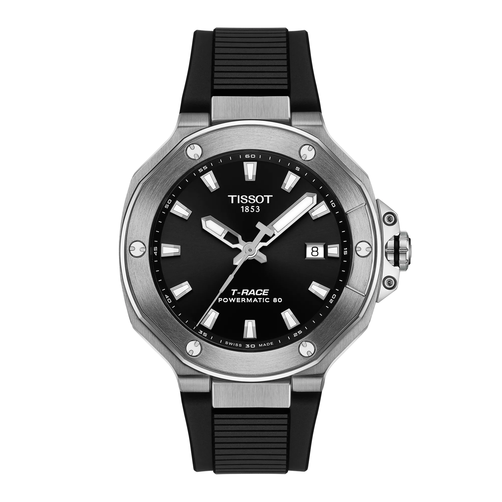 Tissot T-Race Powermatic 80 41mm Mens Watch T1418071705100