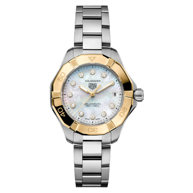 TAG HEUER AQUARACER PROFESSIONAL 200 SOLARGRAPH 34MM WBP1325.BA0005