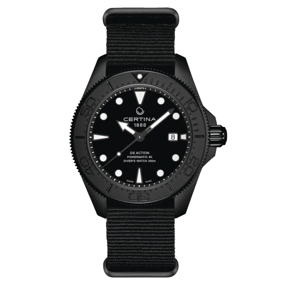 CERTINA DS Action Diver 43mm Mens Watch C0326073805100