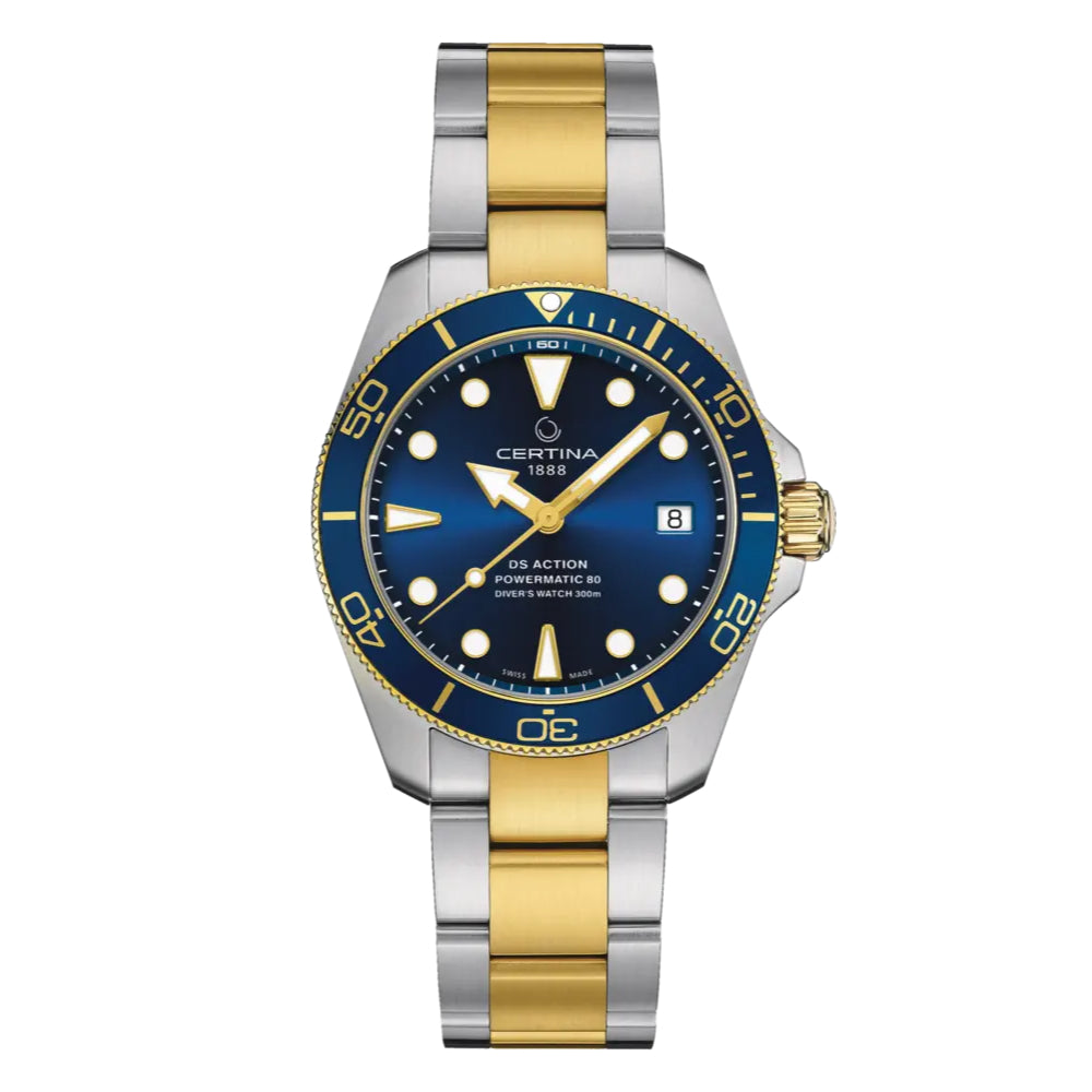 CERTINA DS Action Diver Sea Turtle Conservancy Special Edition 38mm Unisex Watch C0328072204110