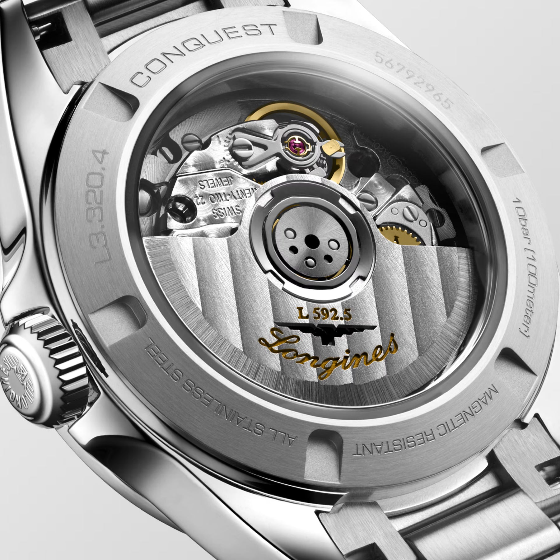 Longines Conquest 30mm Ladies Watch L33204076