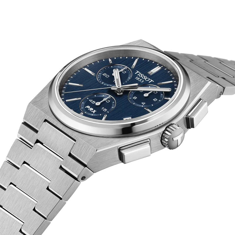 Tissot PRX 41mm Chronograph Mens Watch T1374171104100