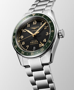 Longines Spirit Zulu Time 39mm Mens Watch L38024636
