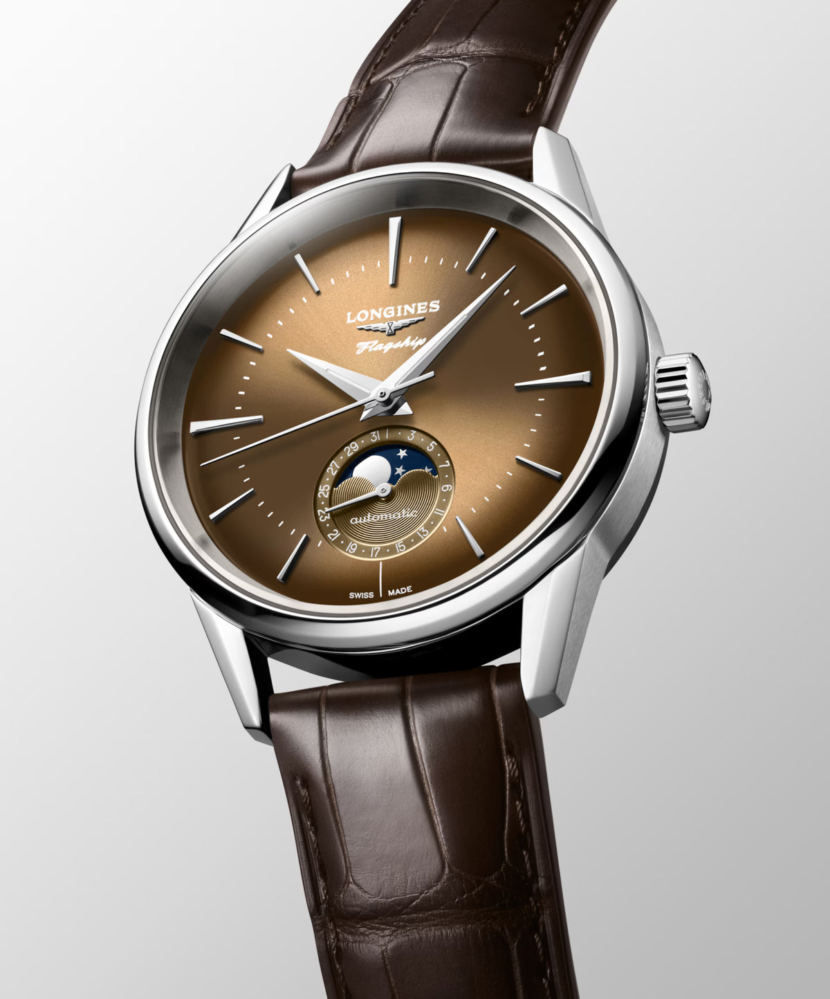 Longines Flagship Heritage Moonphase 38.5mm Watch L48154622