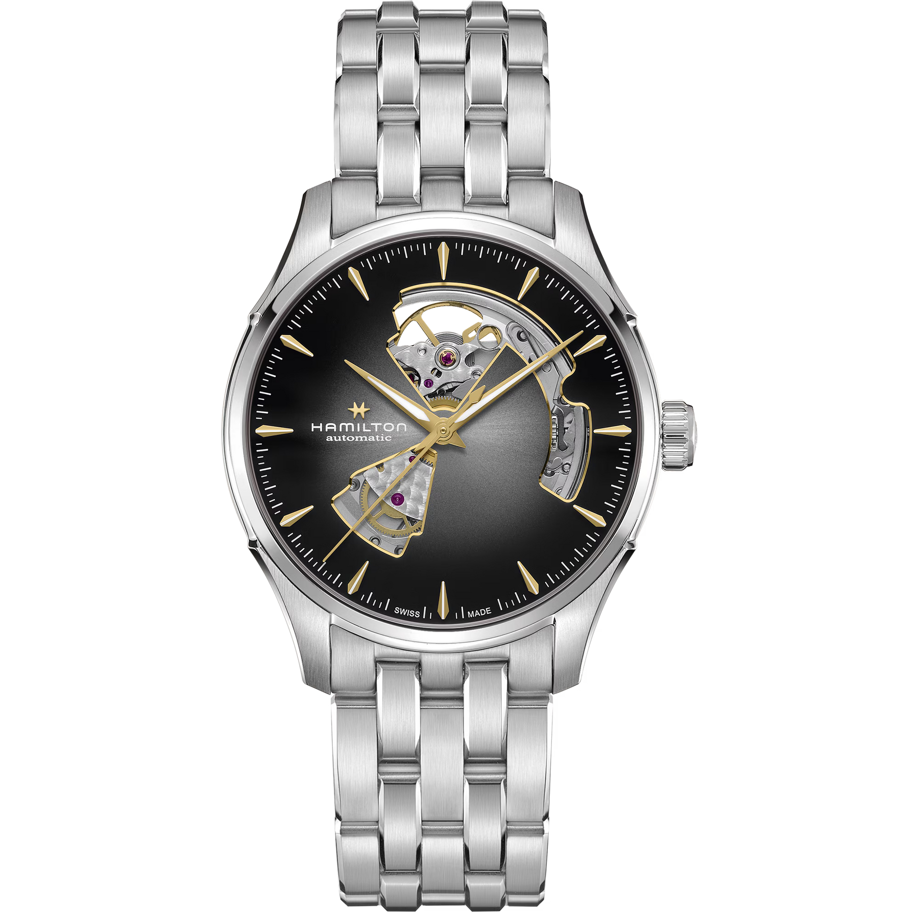 HAMILTON Jazzmaster Open Heart Auto 40mm Mens Watch H32675181