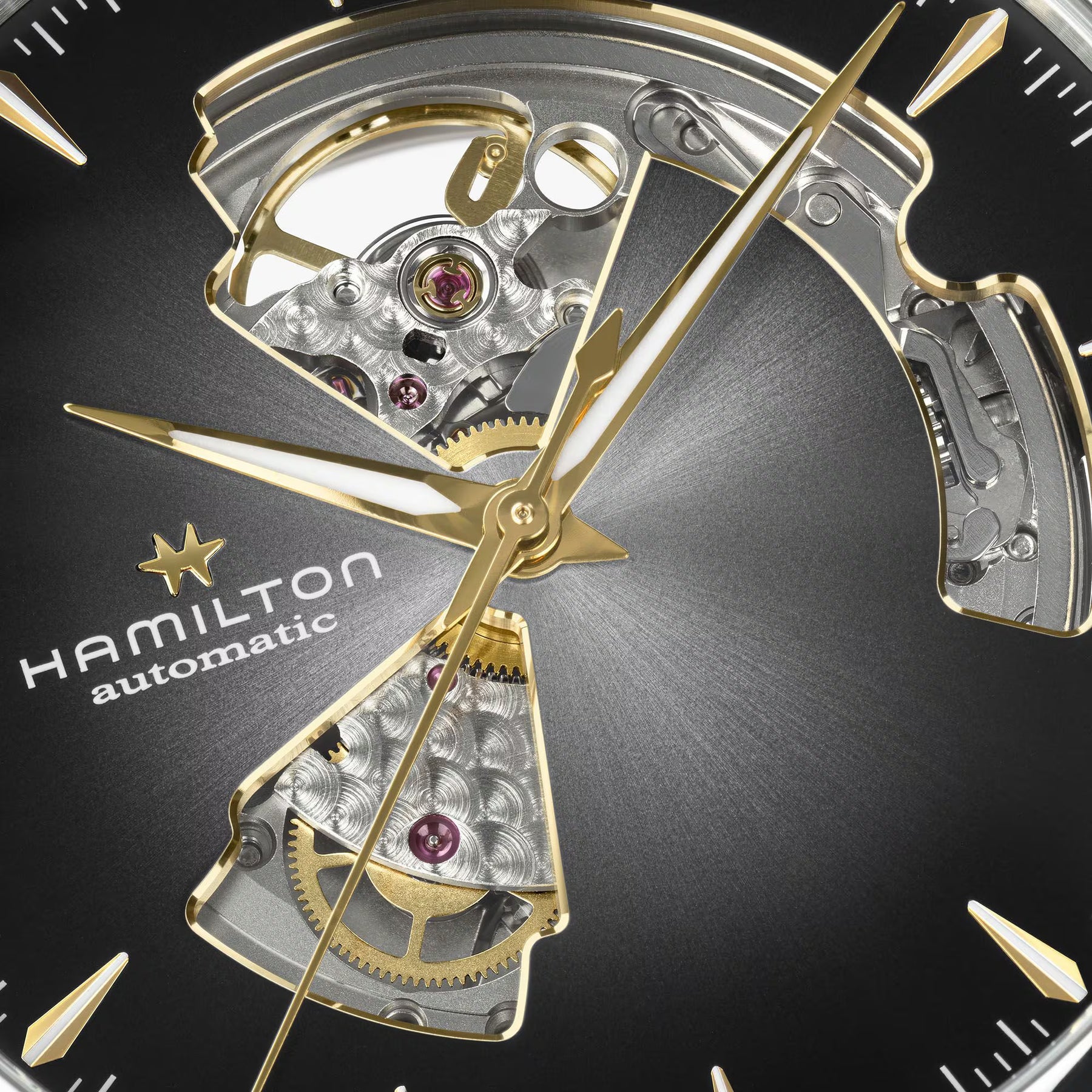 HAMILTON Jazzmaster Open Heart Auto 40mm Mens Watch H32675181