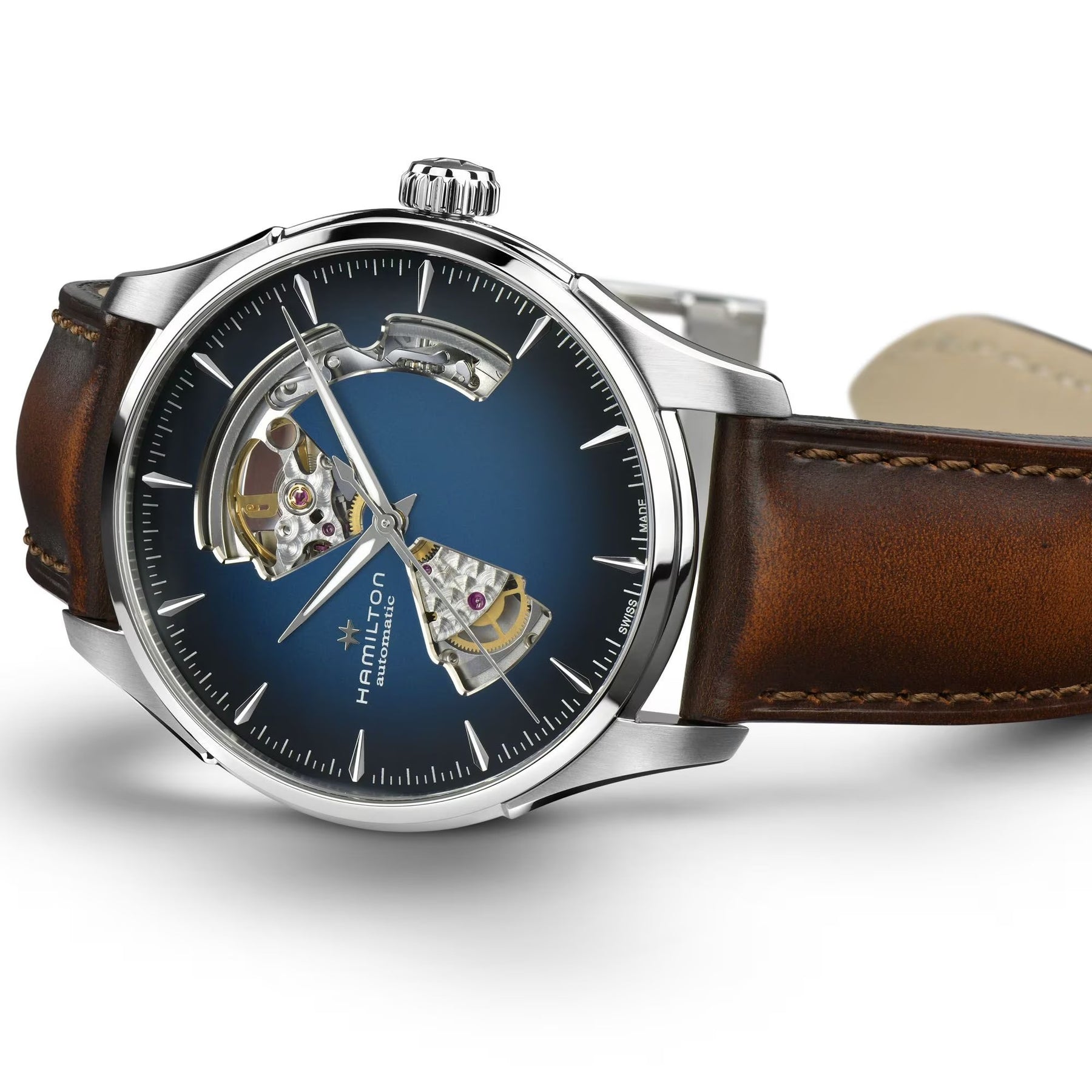 HAMILTON Jazzmaster Open Heart Automatic 40mm Mens Watch H32675540