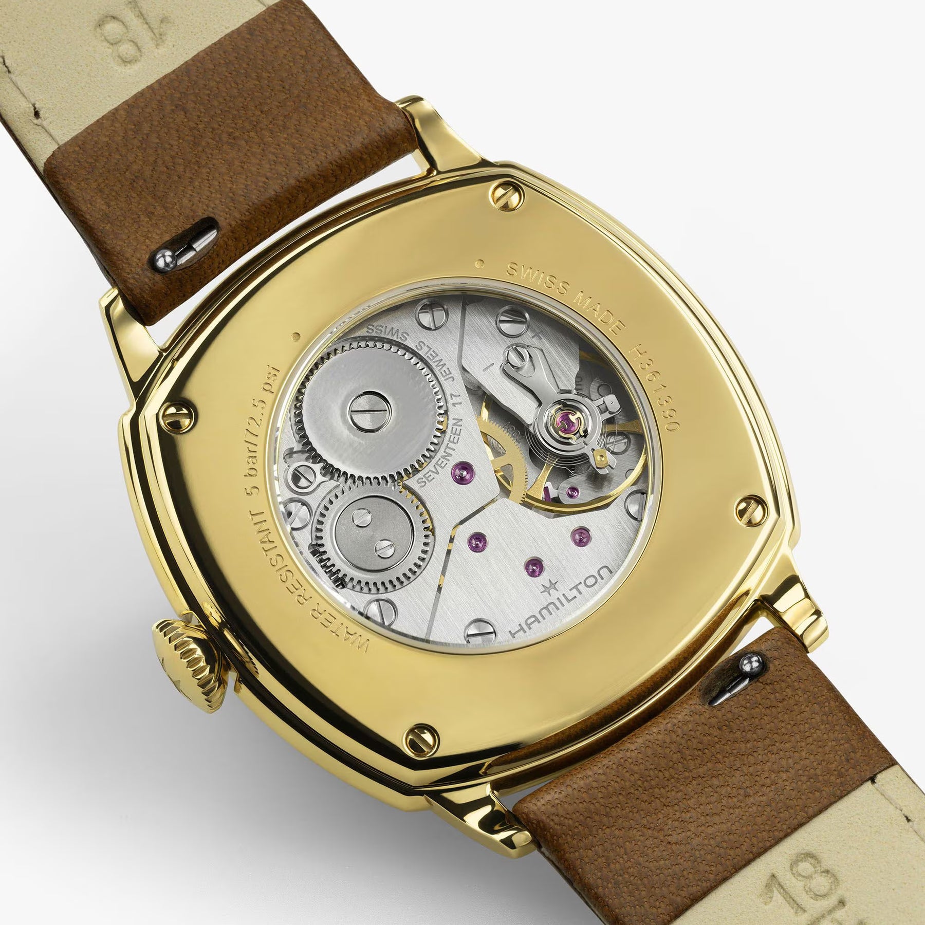 HAMILTON American Classic Cushion Mechanical 34mm H36139520