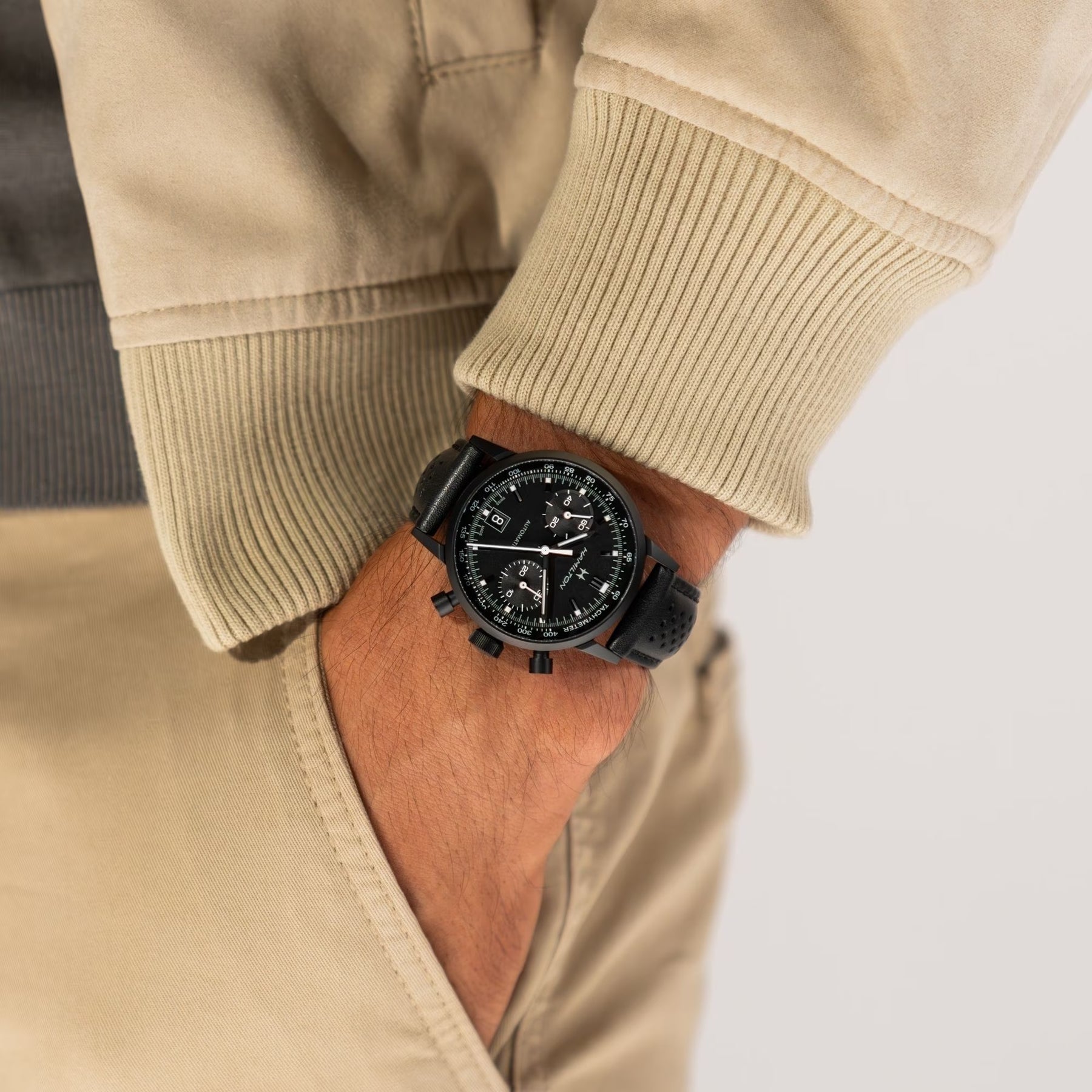 HAMILTON American Classic Intra-Matic Automatic Chrono 40mm Mens Watch H38446730