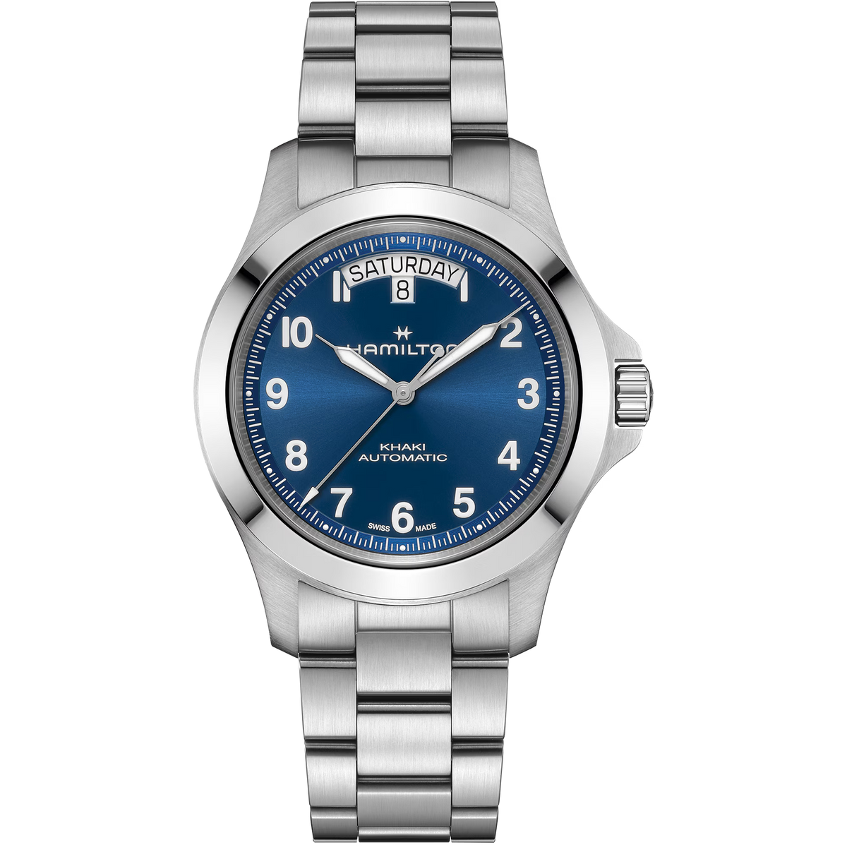 HAMILTON Khaki Field King Day-Date Automatic 40mm Mens Watch H64475140